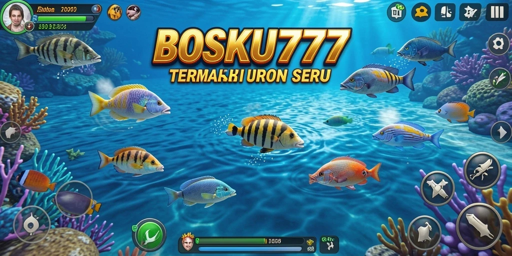 Tampilan gameplay seru dari BOSKU777 yang memikat.