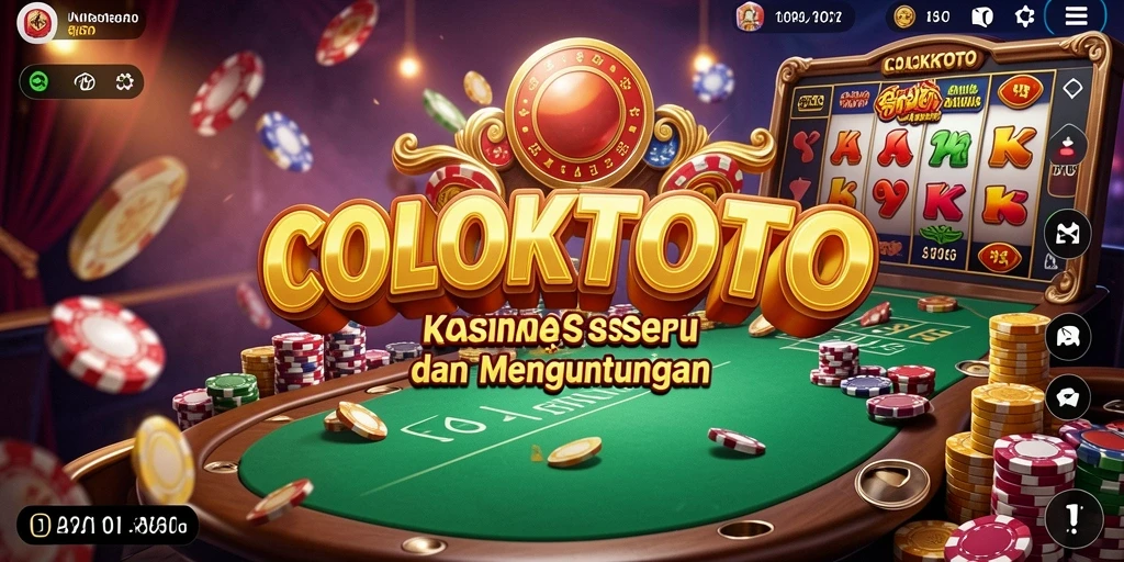 Tampilan seru gameplay COLOKTOTO yang menggugah adrenalin.