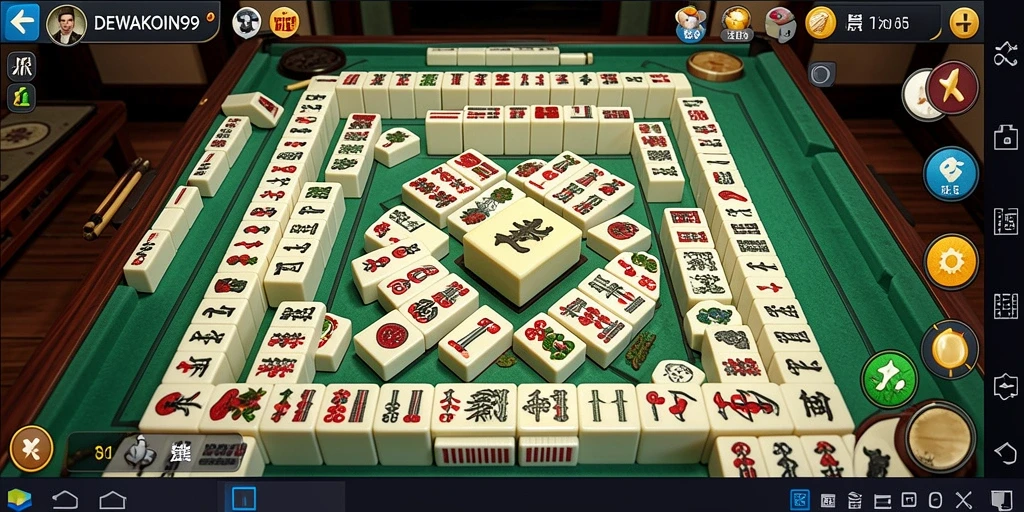 Tampilan utama gameplay DEWAKOIN99 yang menarik dan menantang.