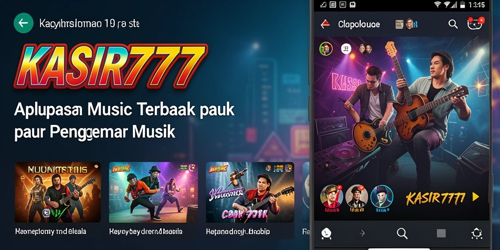 Tampilan gameplay KASIR777 yang seru dan penuh musik.