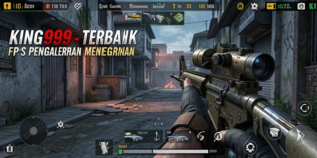 Tampilan gameplay menegangkan di KING999 dengan aksi seru.