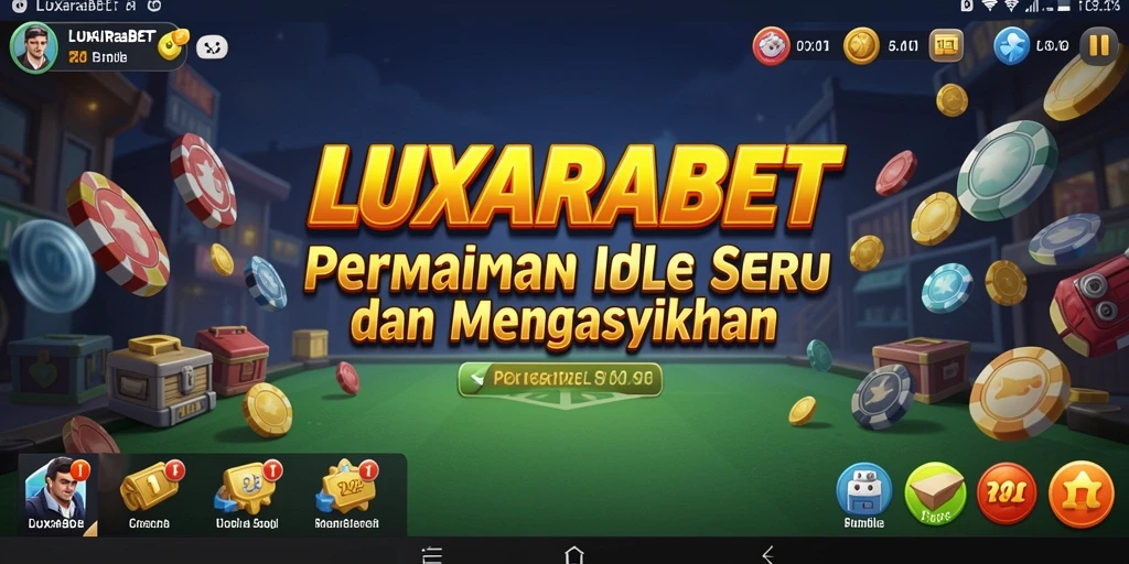 Tampilan gameplay LUXARABET yang dinamis dan menyenangkan.