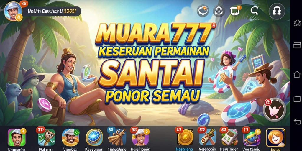 Screenshot utama dari MUARA777 menunjukkan gameplay yang seru dan menarik.