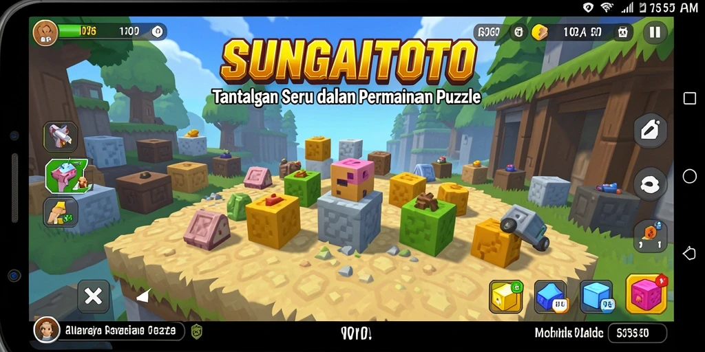 Tampilan gameplay seru dari SUNGAITOTO yang menantang.