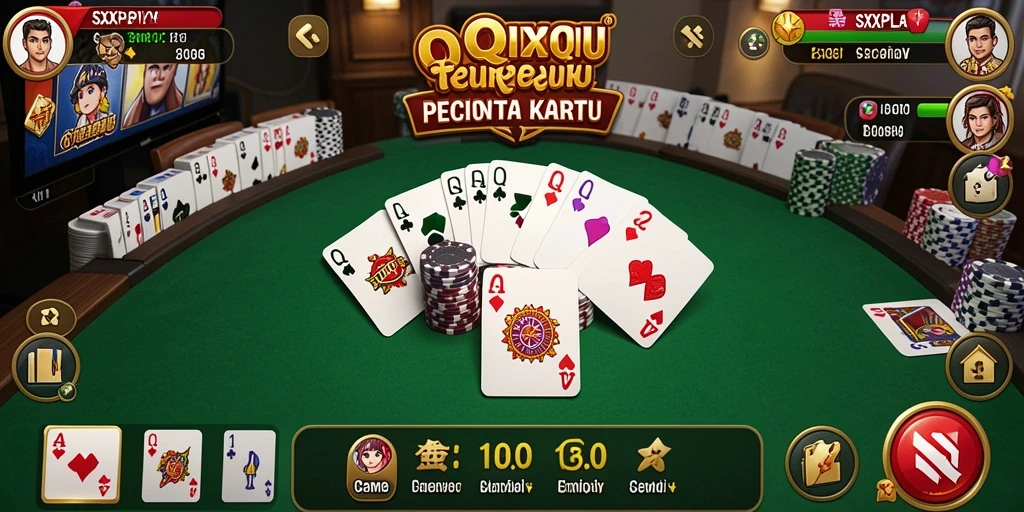 Gameplay QiuQiu yang menarik dalam SXXPLAY.