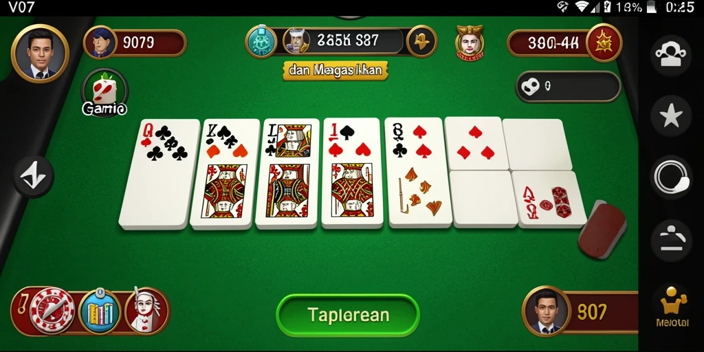 Tampilan menarik dari gameplay V07 yang seru dan menyenangkan.